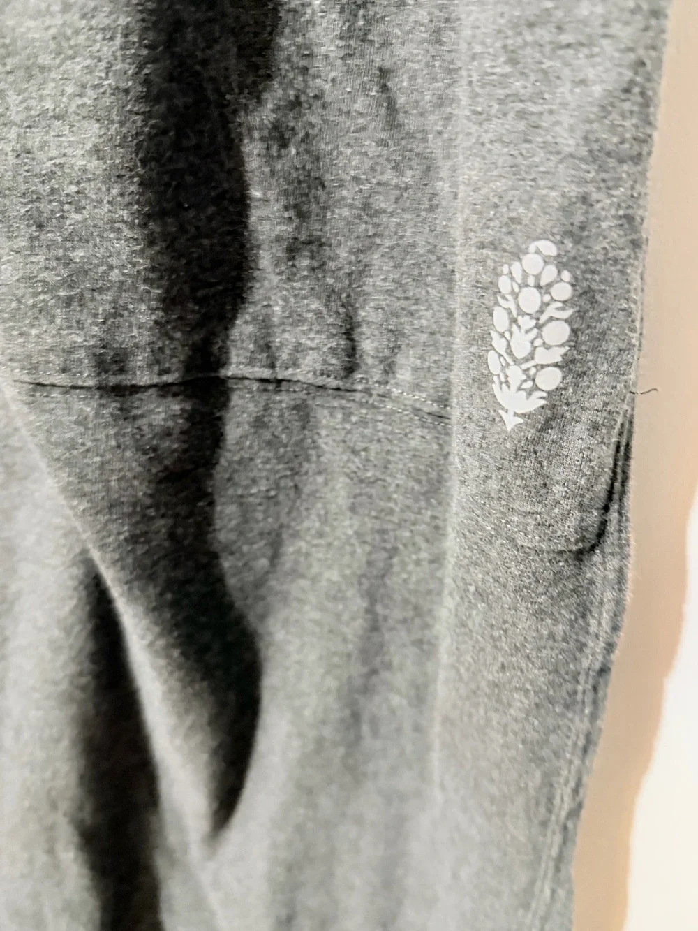 Free People Gray Washed Knit Tank